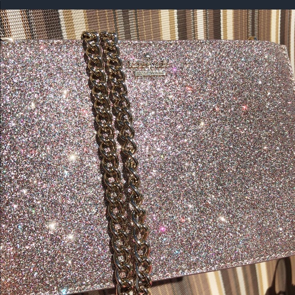 NWT Kate Spade Mini Sima Crossbody Multi Pink Gold - Picture 3 of 8